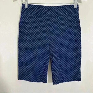 NWOT Shorts Elastic Waist Stretchy Berkley Jensen Size S Blue